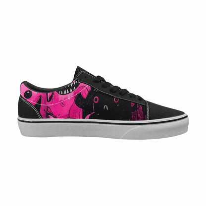 WOMEN'S Monsters (general) Lace-Up Canvas Neon Fantasy Shoes