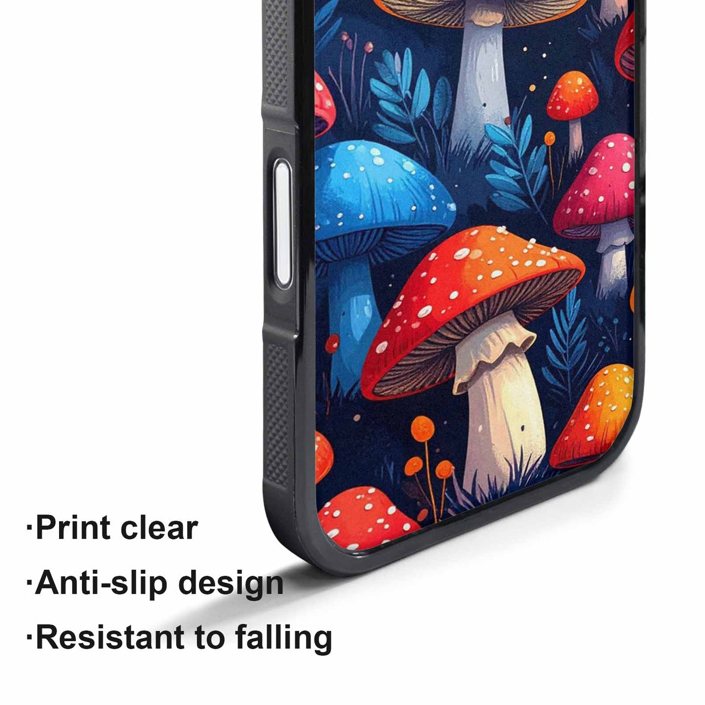 iPhone 17 Pro Max Case — Vivid Winter Mushroom Cartoon Cute, Personalized Phone Case
