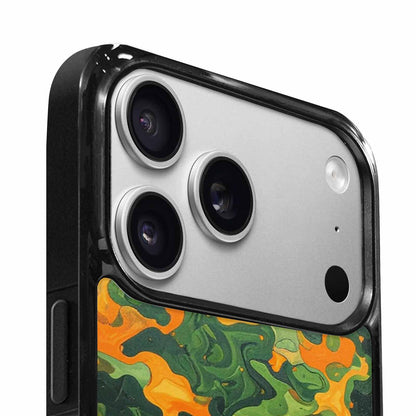 iPhone 17 Pro Case — Small Military Camouflage Blotch Pattern Camo, Custom Art Phone Cover