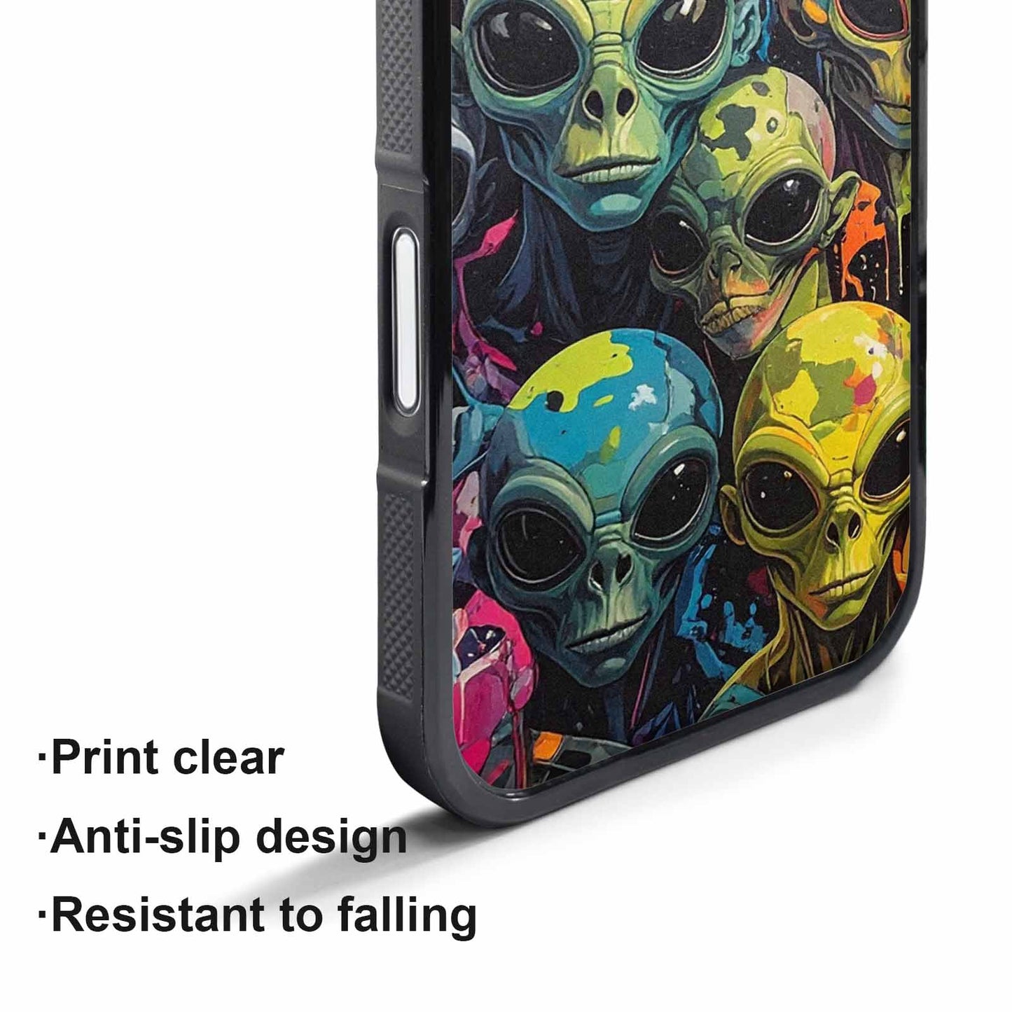 iPhone 17 Air Case — Aliens Camo Aliens Pattern Hundreds Alien, Original Design Phone Case