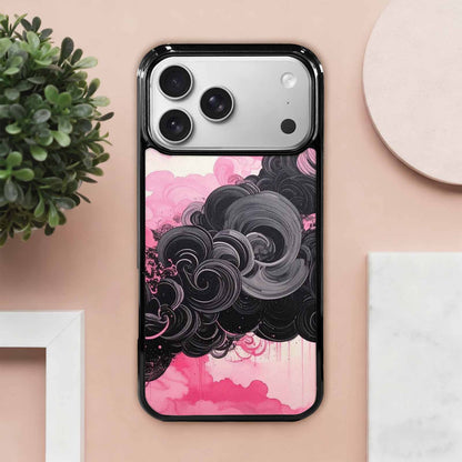 iPhone 17 Pro Max Case — Van Gogh Swirl Black Original Art, Customized Protective Case