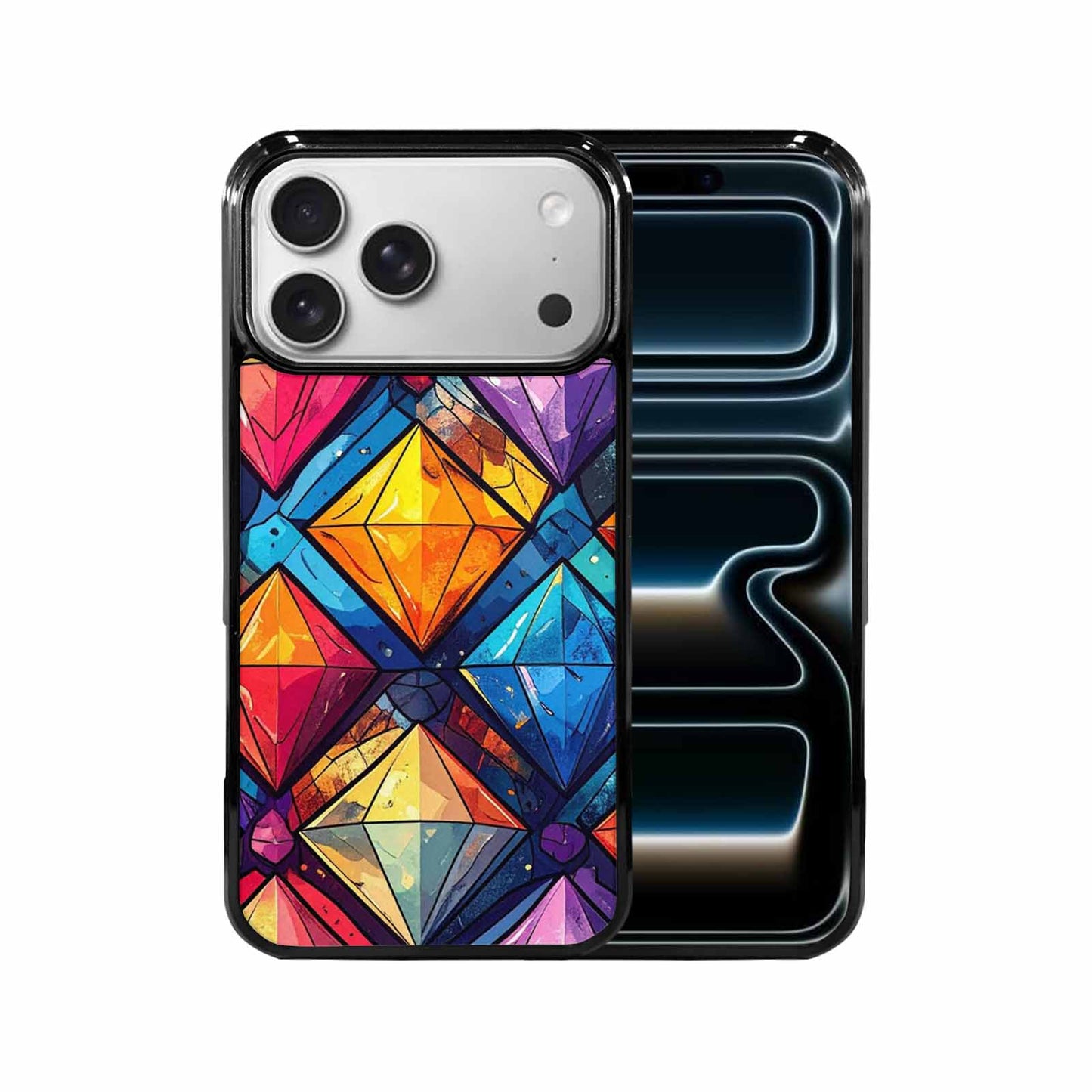 iPhone 17 Pro Max Case — Vintage Summer Diamond Retro Vintage, Custom Made Phone Cover