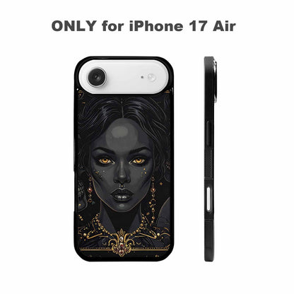 iPhone 17 Air Case — Skull Dark Art Gothic Print Gothic, Unique Phone Case Design