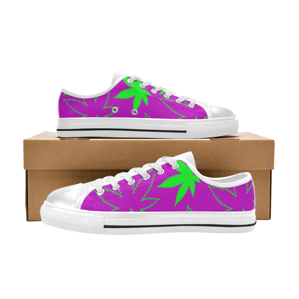 MEN'S Cc Weed 420 Art Canvas Dark Academia Sneakers