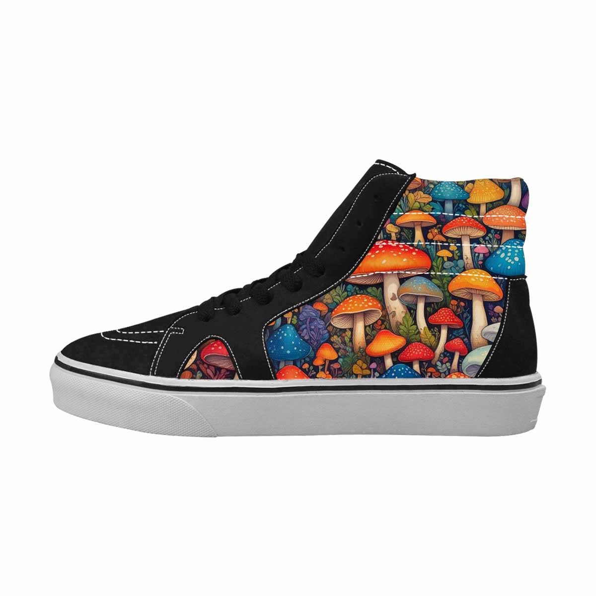 MEN'S Mushrooms (general) Mushrooms Pa High Top Canvas Dreamcore Shoes