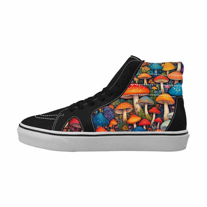 MEN'S Mushrooms (general) Mushrooms Pa High Top Canvas Dreamcore Shoes