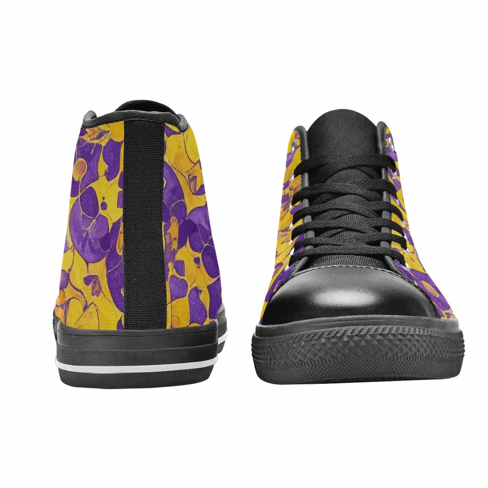 MEN'S Intersex Flag Color High Top Canvas Dreamcore Custom Sneakers