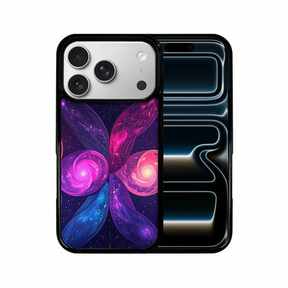 iPhone 17 Pro Case — Rose Galaxy Art Seamless Pattern Galaxy, Original Design Phone Case