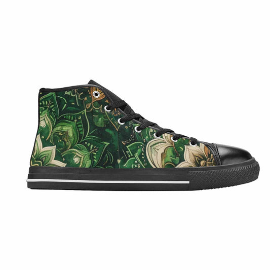 WOMEN'S Mandala High Top Canvas Aesthetic Custom Shoes