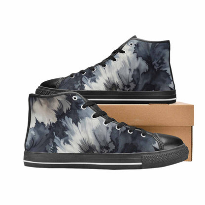 WOMEN'S Tie Dye - High Top Canvas Aesthetic Sneakers