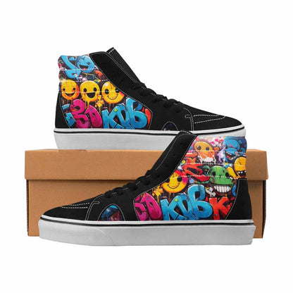 MEN'S Graffiti Skull Spray Paint Ferion