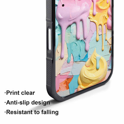 iPhone 17 Air Case — Soft Serve Swirl Monster Characters Original, Custom Art Phone Cover