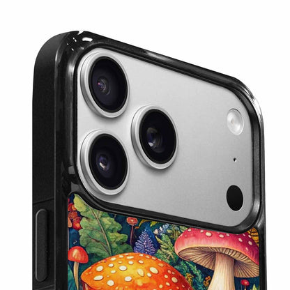iPhone 17 Pro Case — Mushrooms Botanicalmushrooms P H7s Floral, Custom Print Case Cover