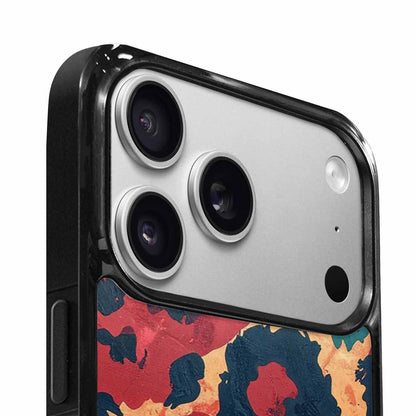 iPhone 17 Pro Case — Leopard Wallpaper Print Animal Print, Custom Phone Case