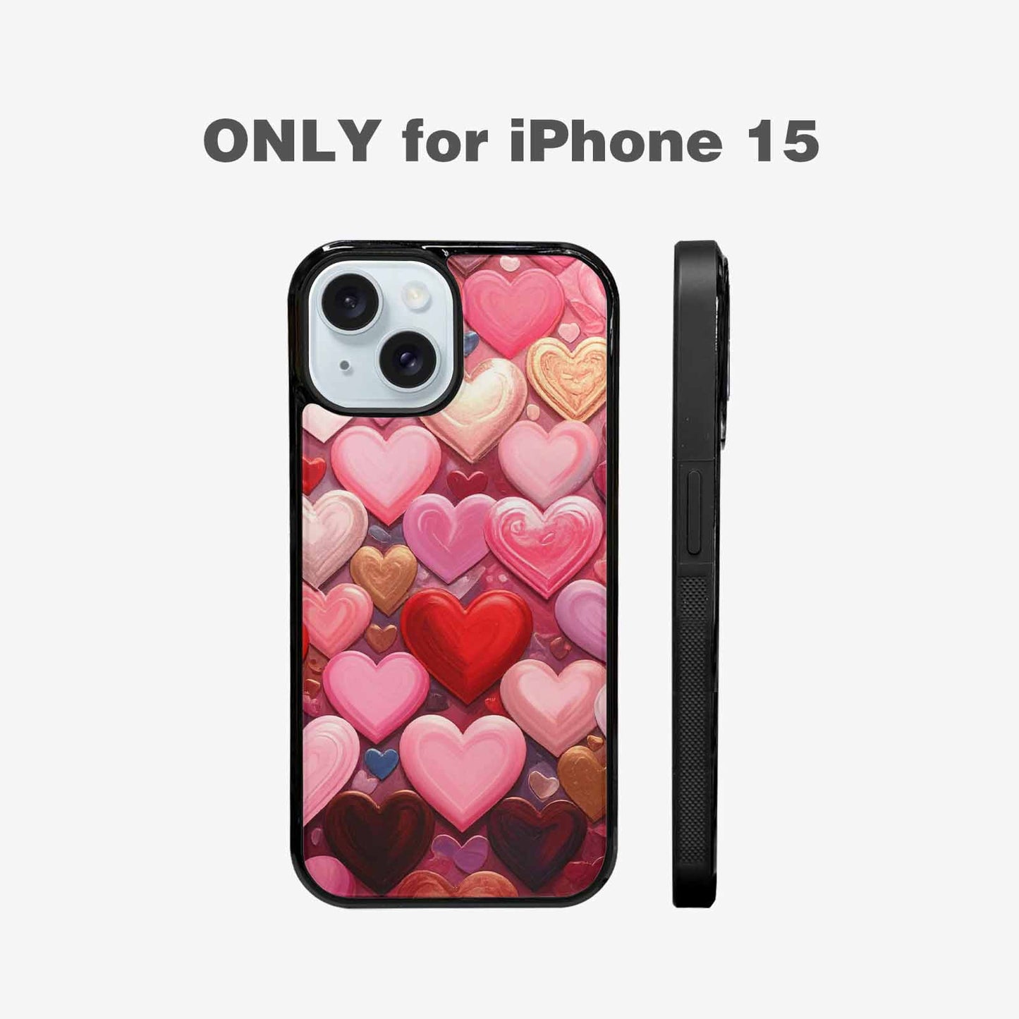 iPhone 15 Case — No Words Or Writings On The, Custom Print Case Cover