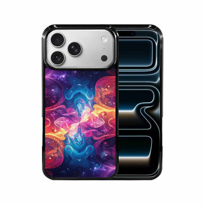 iPhone 17 Pro Max Case — Rose Galaxy Art Seamless Galaxy Space, Personalized Phone Case