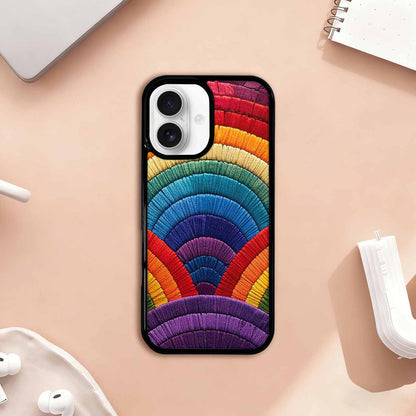 iPhone 17 Case — Vivid Camo Rainbow Camo, Unique Phone Case Design
