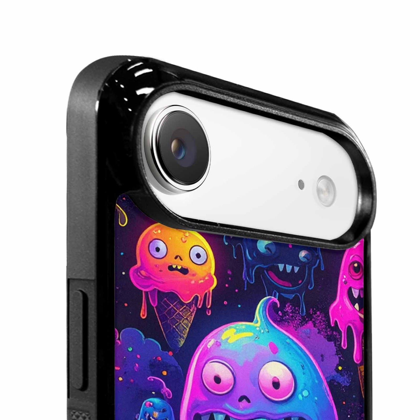 iPhone 17 Air Case — Ice Cream Monsters Neonmelting Pqu Original, Personalized Phone Case