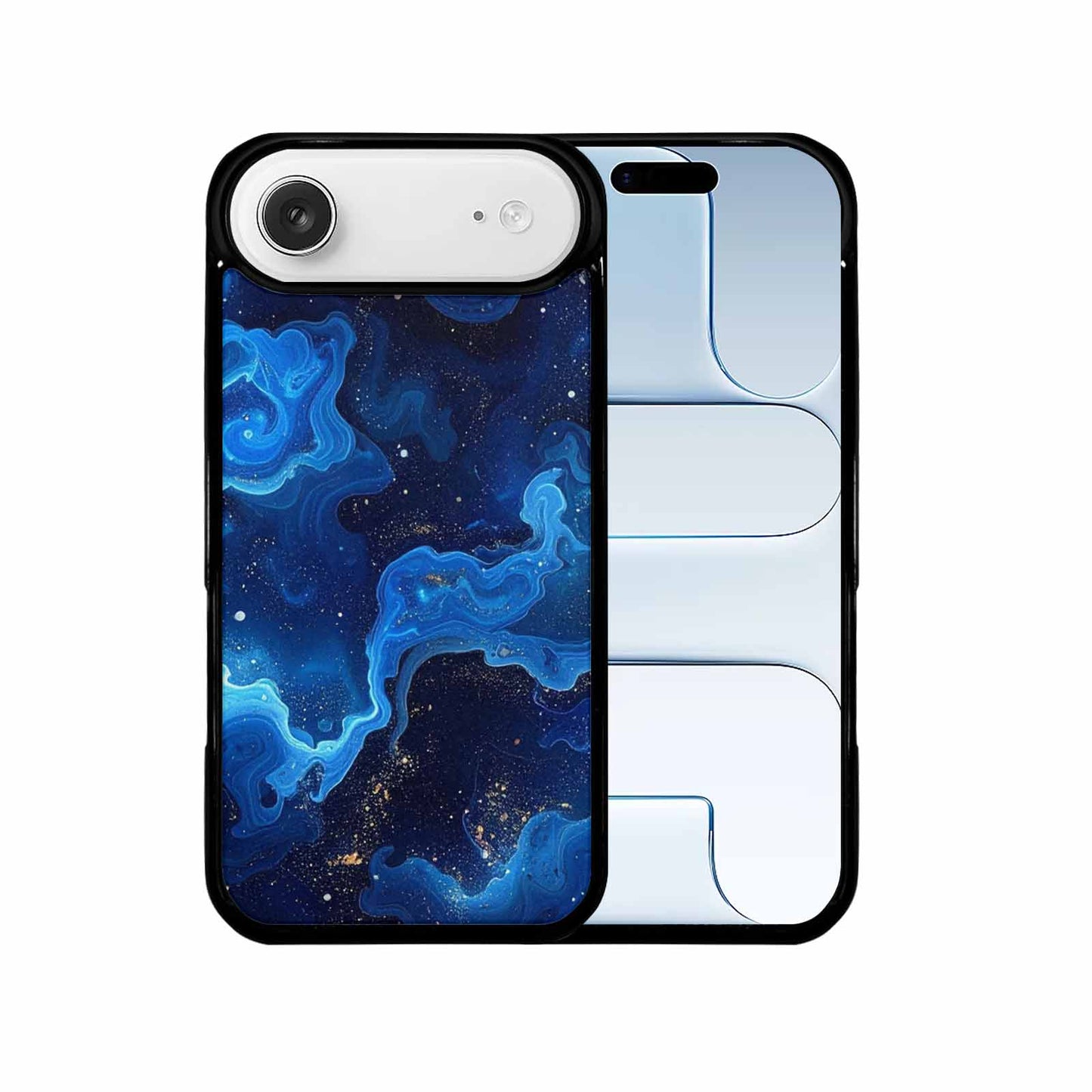 iPhone 17 Air Case — Galaxy Art Blue Starfield Small Galaxy, Customized Protective Case