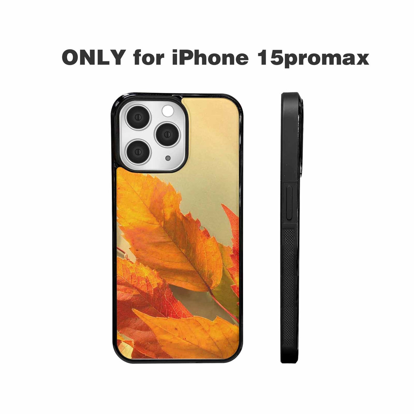 iPhone 15 Pro Max Case — Autumn Leaves, Custom Designed Case Cover