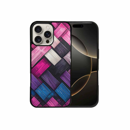 iPhone 16 Pro Max Case — Genderfluid Flag Color Theme Small Rainbow, Custom Made Phone Cover