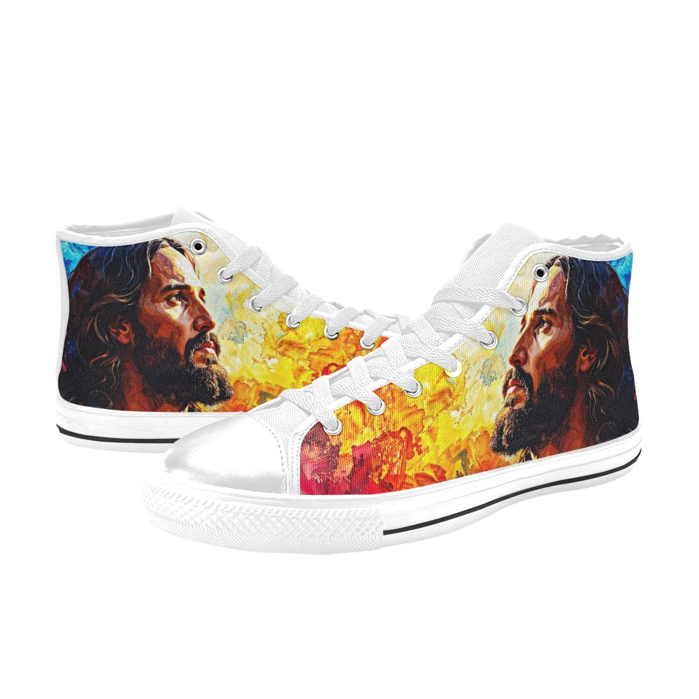 MEN'S Jesus3 Men’S High Top Canvas Vivid Sneakers