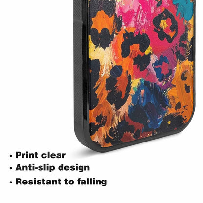 iPhone 15 Plus Case — Full Color Vibrant Animal Print Animal, Custom Phone Case