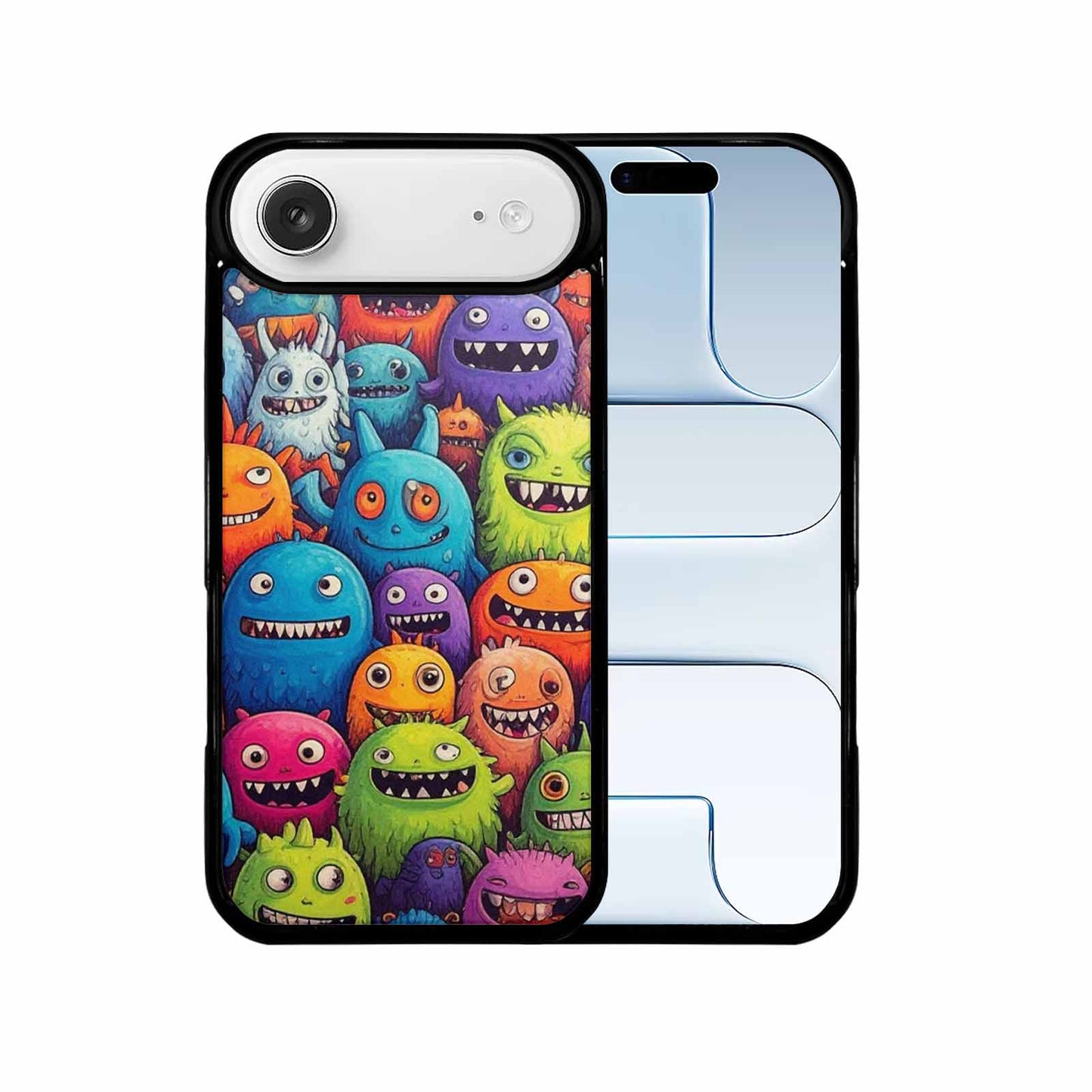 iPhone 17 Air Case — Monsters General Cartoon Monsters Pattern Cartoon, Original Design Phone Case