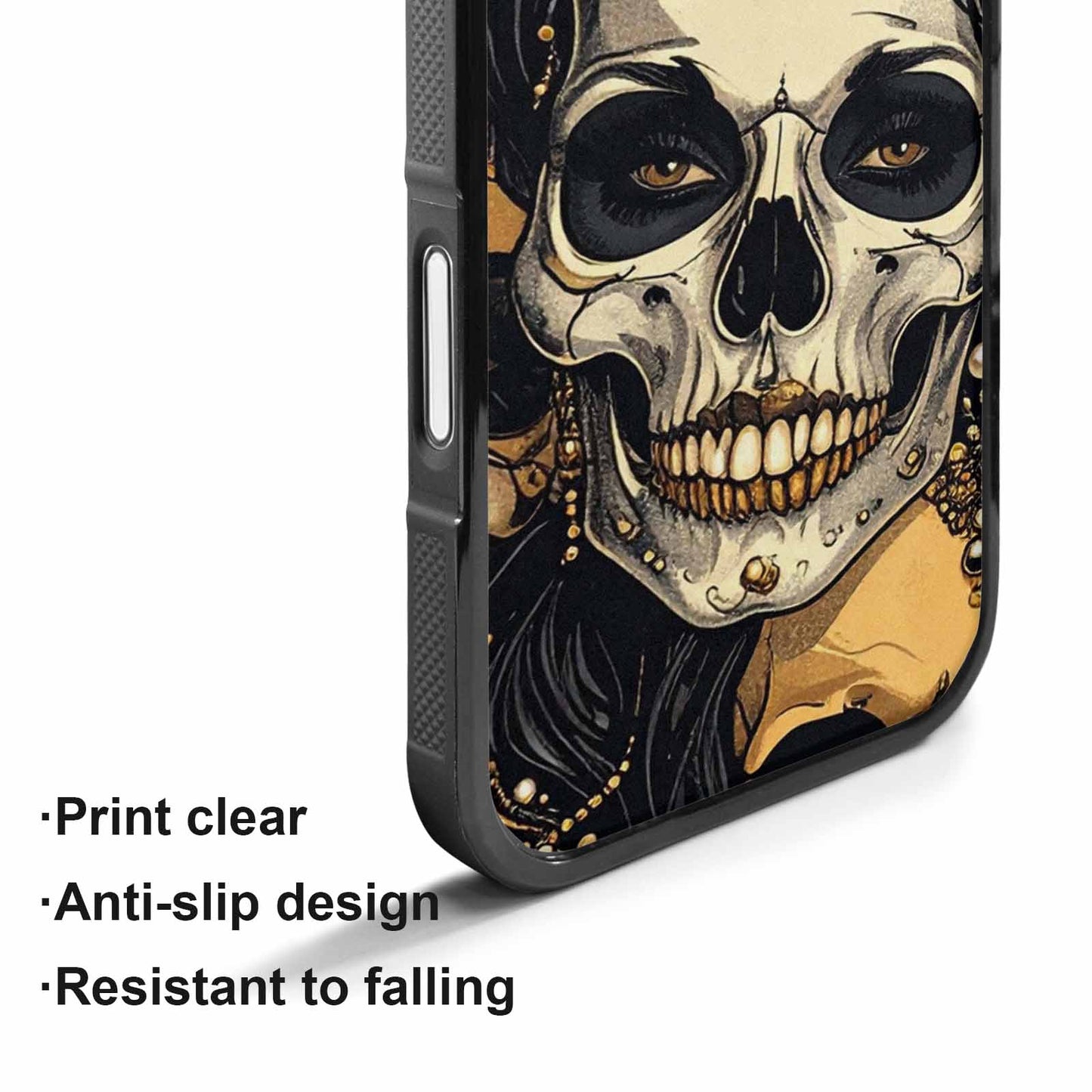 iPhone 17 Case — Skull Dark Art Gothic Print Gothic, Original Design Phone Case