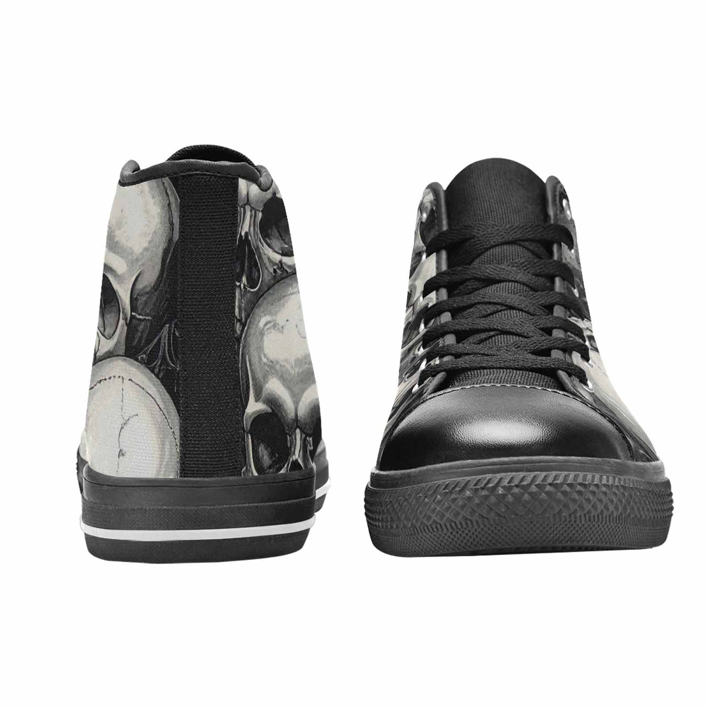 WOMEN'S Skulls - Classic High Top Canvas Vivid Shoes