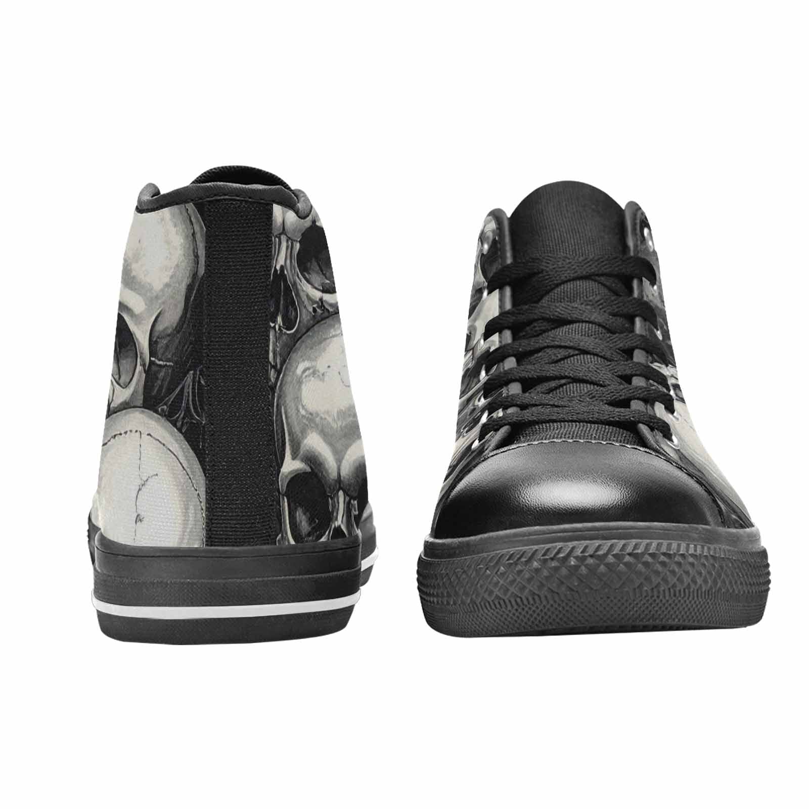 WOMEN'S Skulls - Classic High Top Canvas Vivid Shoes