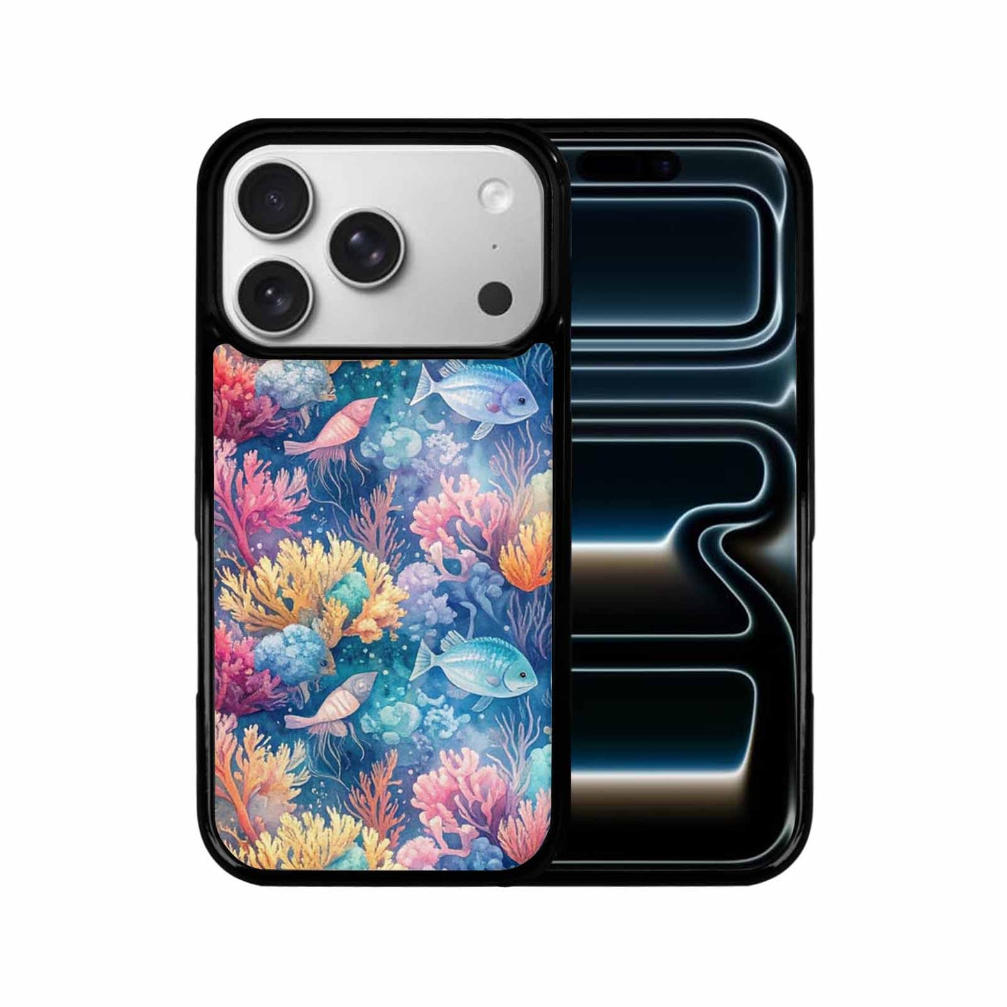 iPhone 17 Pro Case — Small Fish Scale And Coral Original, Custom Designed Case Cover