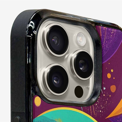 iPhone 15 Pro Max Case — 1970s Disco Art Pattern, Customized Protective Case