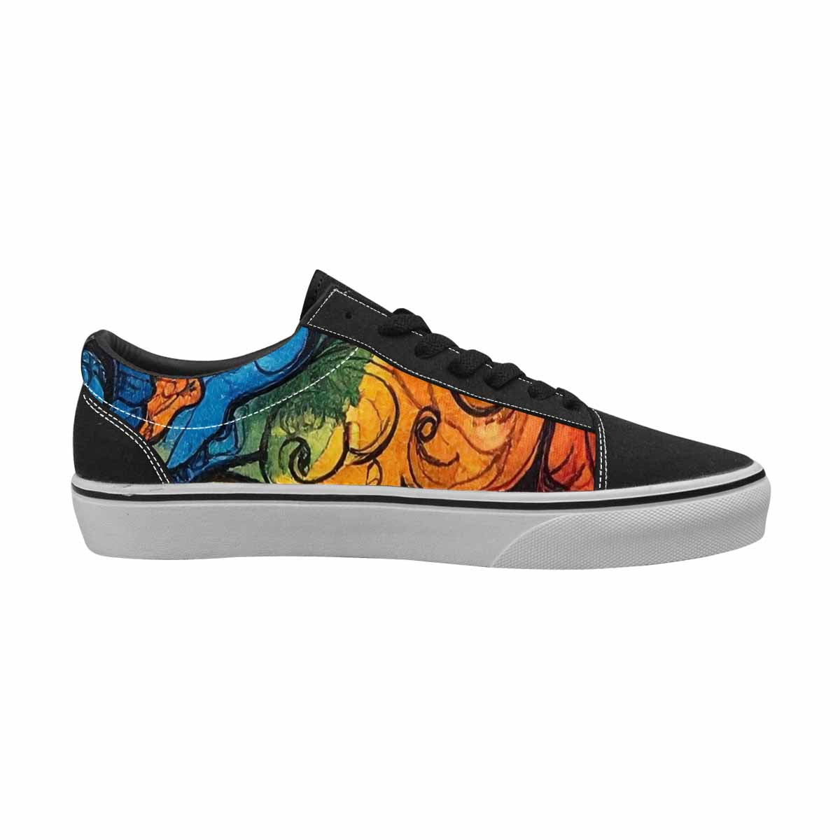 WOMEN'S Tie Lace-Up Canvas Dreamcore Custom Shoes
