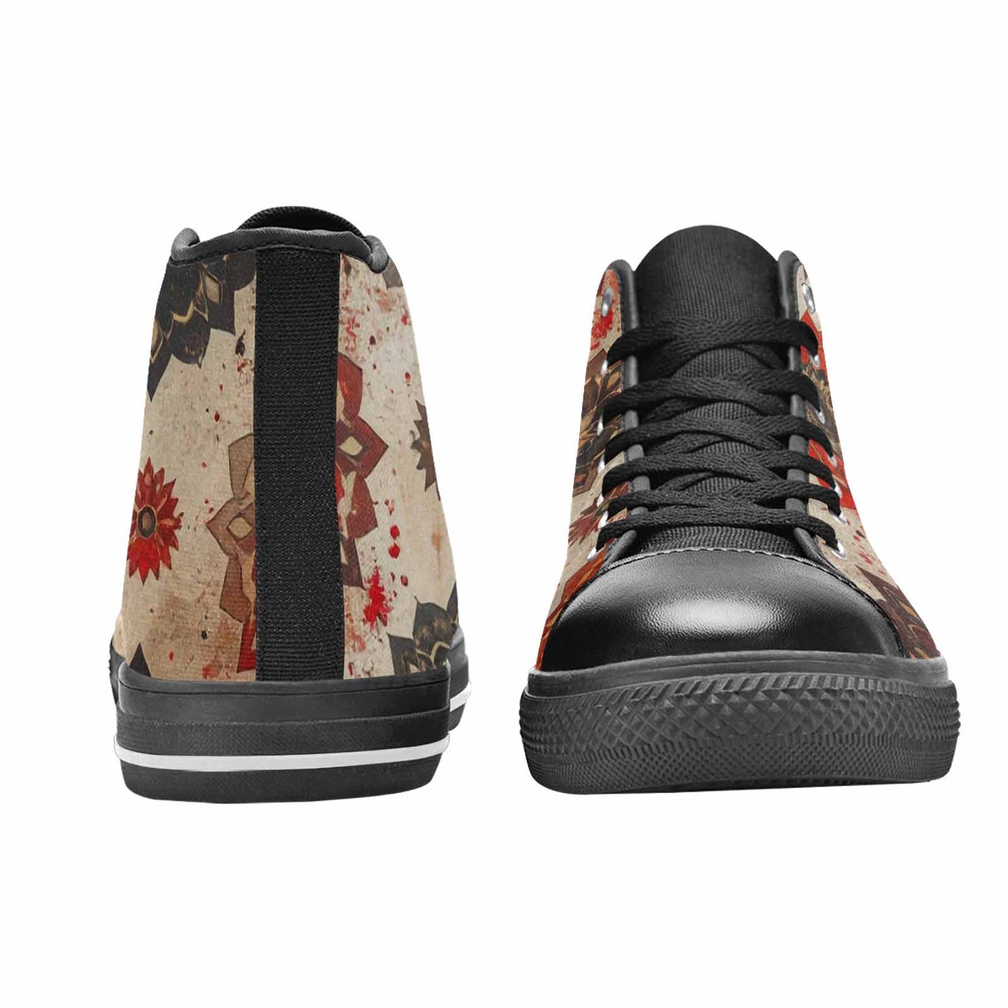MEN'S Mandala High Top Canvas Surreal Shoes