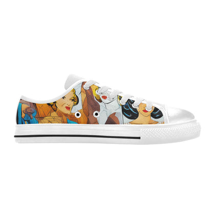 MEN'S Cc Pop Art Canvas Wallpaper Art Custom Shoes