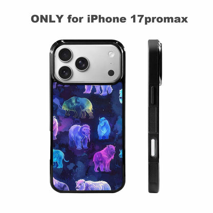 iPhone 17 Pro Max Case — Watercolor Cryptid Folklore Watercolor Abstract, Custom Print Case Cover