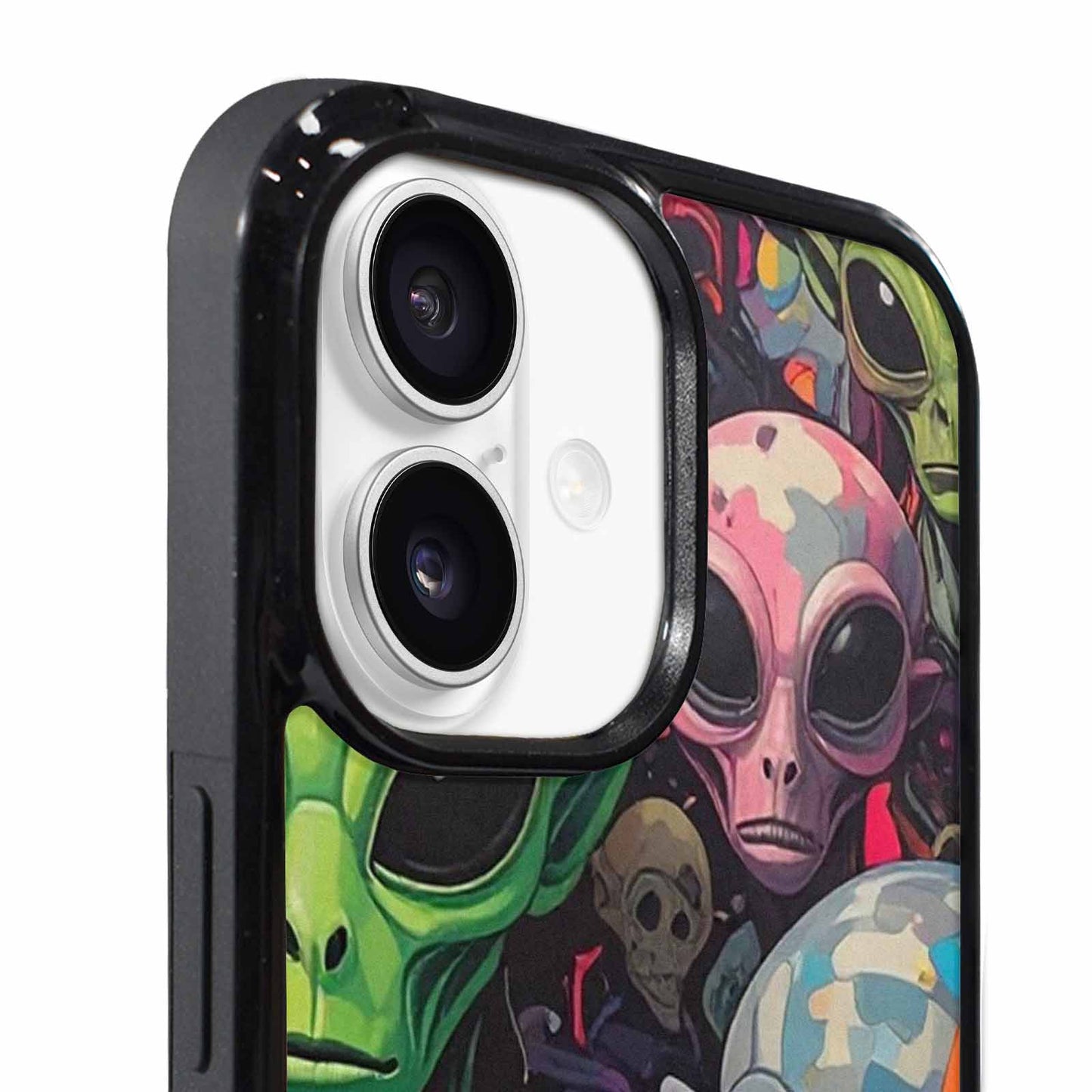 iPhone 17 Case — Aliens Camo Aliens Alien Scifi, Custom Print Case Cover