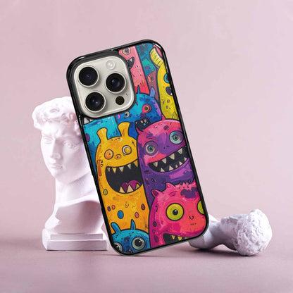 iPhone 16 Pro Case — Goofy Cartoon Monster, Custom Phone Case