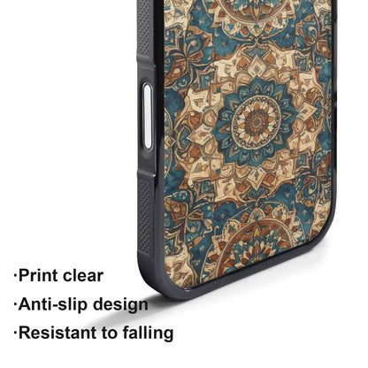 iPhone 17 Pro Max Case — Small Mandala Pattern, Randomly Floral, Custom Made Phone Cover