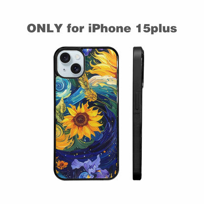 iPhone 15 Plus Case — Blend All Versions Together Melting Together, Custom Printed Phone Case