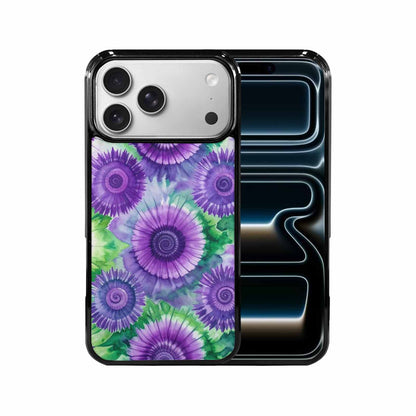 iPhone 17 Pro Max Case — Tie Dye Purple Green Tie Dye, Custom Designed Case Cover