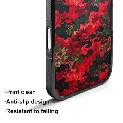 iPhone 17 Case — Small Military Camouflage Blotch Camo, Unique Phone Case Design