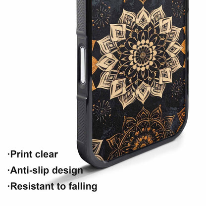 iPhone 17 Air Case — Small Mandala Pattern Randomly Varying Floral, Custom Printed Phone Case