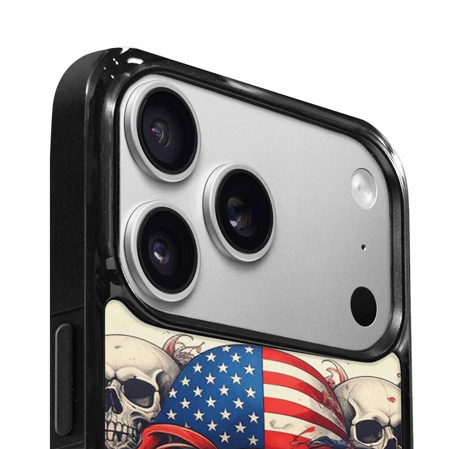 iPhone 17 Pro Case — Skull Dark Art Gothic Print Gothic, Custom Phone Case