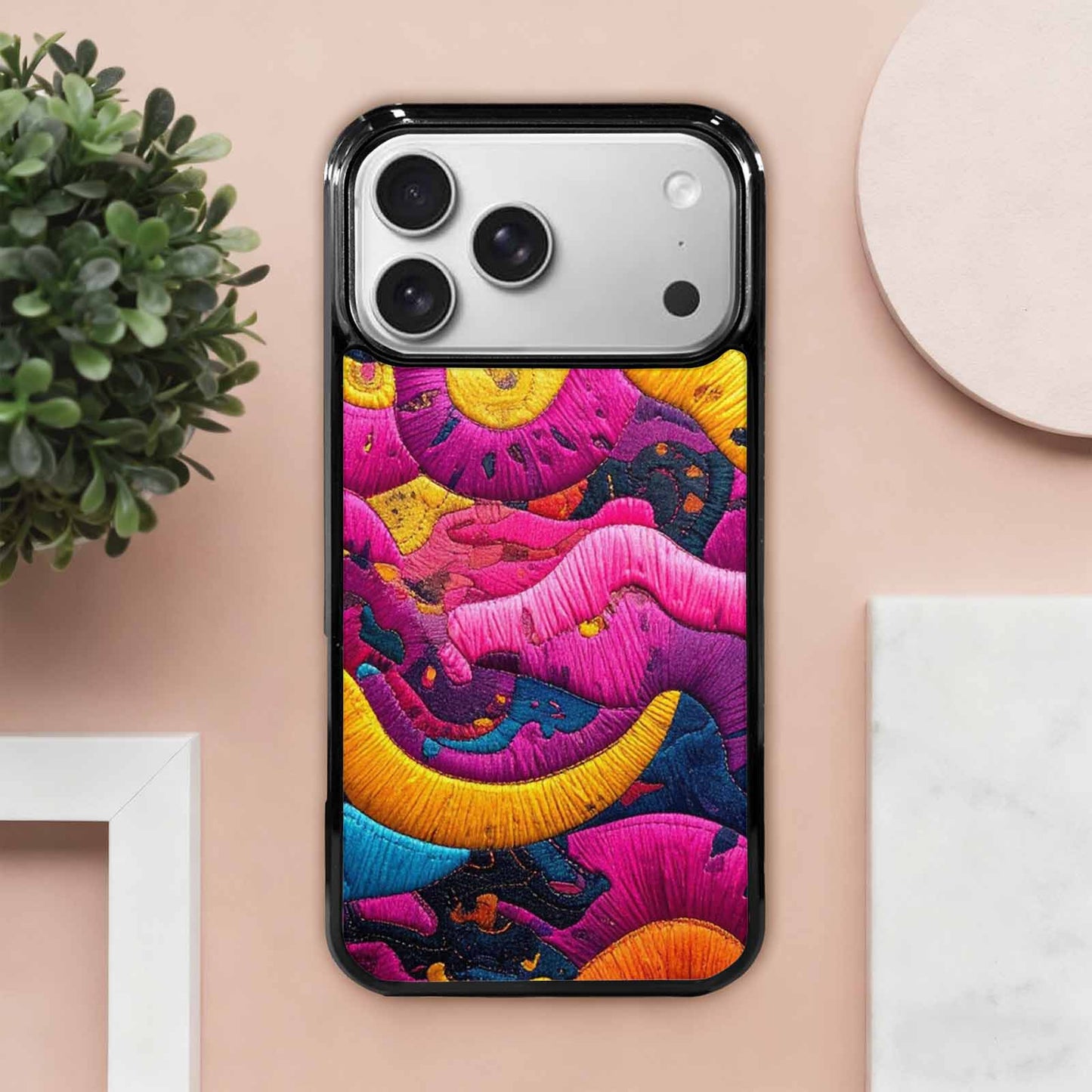 iPhone 17 Pro Max Case — Vivid Camo Pansexual Camo, Custom Art Phone Cover