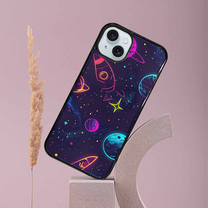 iPhone 15 Plus Case — Space Galaxy Astronaut, Custom Made Phone Cover