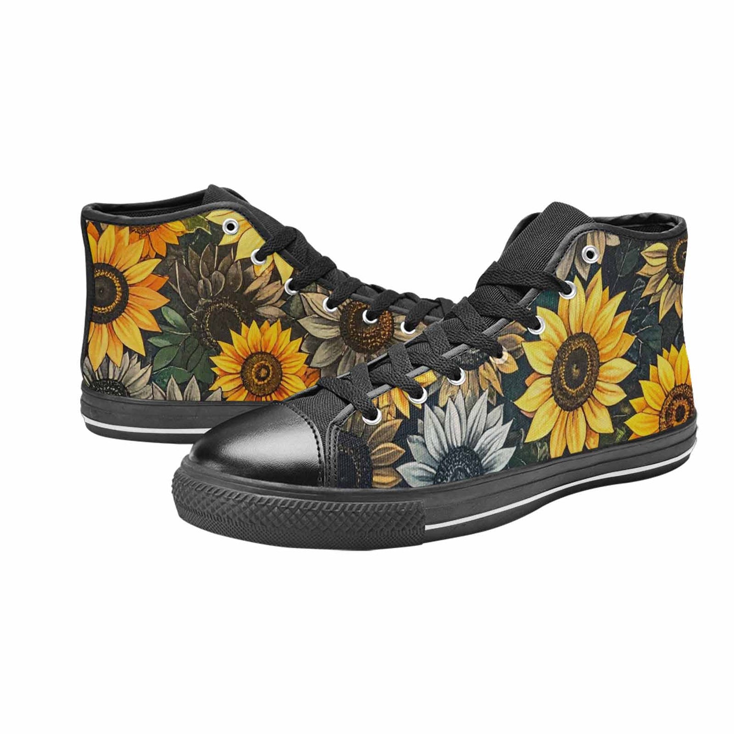 MEN'S Blend Melt Them High Top Canvas Dark Academia Shoes
