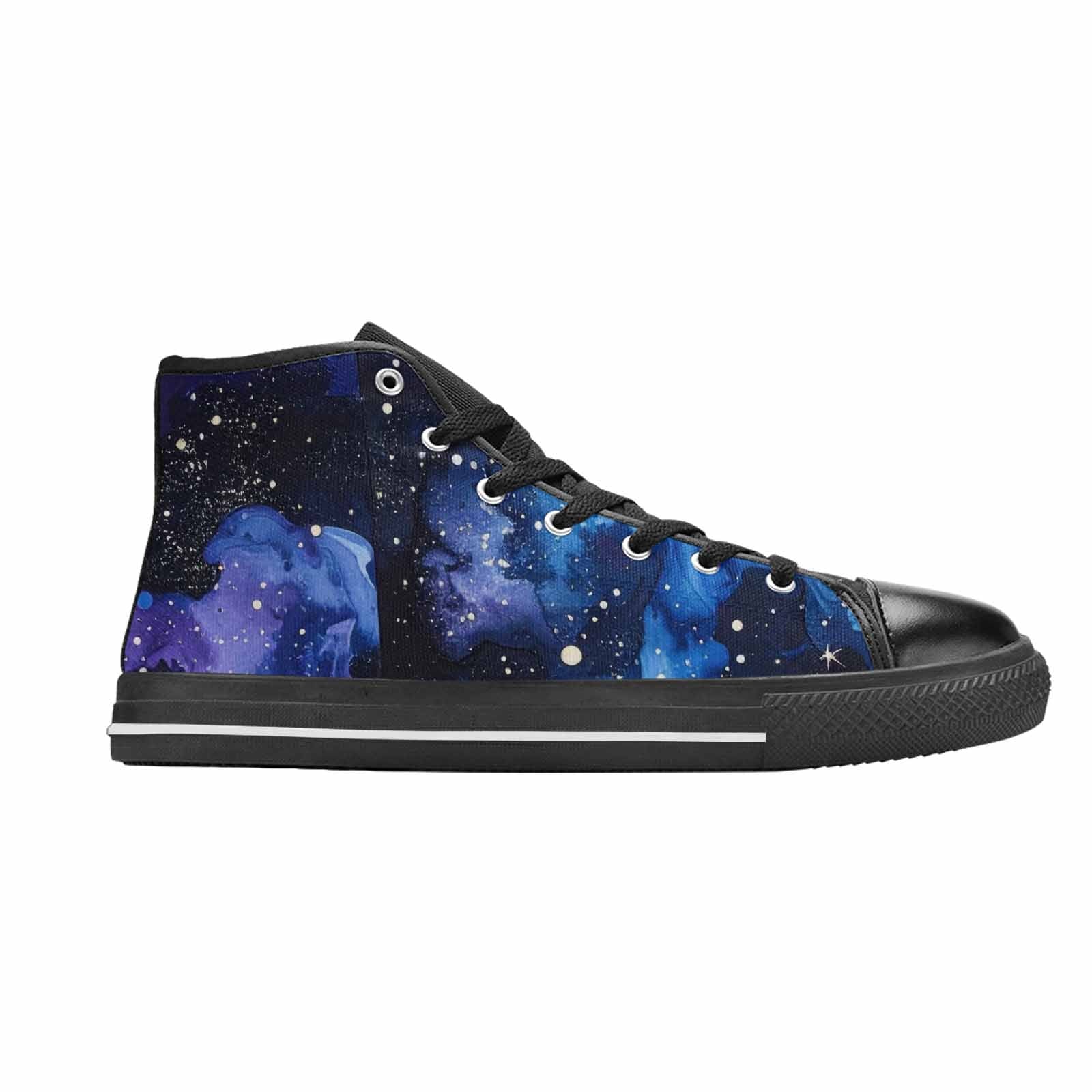MEN'S Galaxy Art - High Top Canvas Dreamcore Custom Shoes