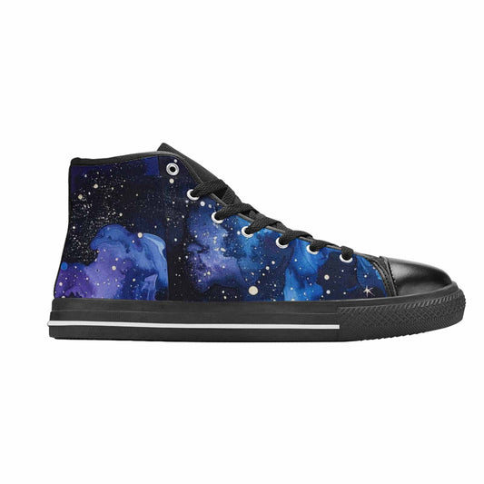 MEN'S Galaxy Art - High Top Canvas Dreamcore Custom Shoes